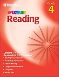 Rich Results on Google's SERP when searching for 'Spectrum Reading Workbook 4'